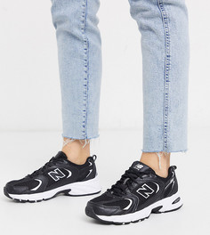 Черные кроссовки New Balance 530-Черный