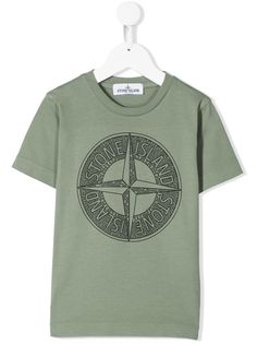 Stone Island Junior футболка с логотипом