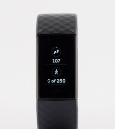 Черные смарт-часы Fitbit Charge 3-Черный