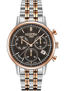 Швейцарские наручные мужские часы Roamer 975.819.49.55.90. Коллекция Vanguard