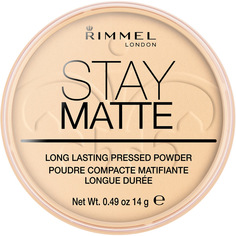 Матирующая пудра для лица Stay Matt Rimmel