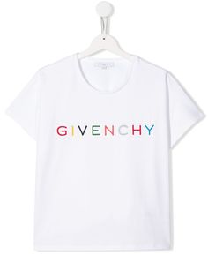 Givenchy Kids футболка с логотипом