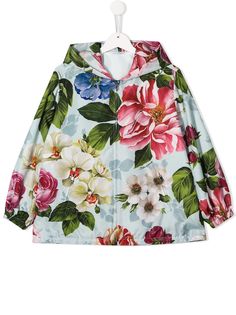 Dolce & Gabbana Kids куртка с цветочным принтом