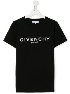 Givenchy Kids футболка с логотипом