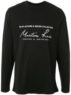 Martine Rose футболка с принтом