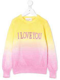 Alberta Ferretti Kids джемпер I Love You