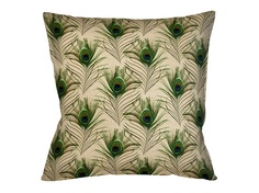 Интерьерная подушка жар-птица (object desire) зеленый 45x12x45 см.