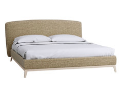 Кровать сканди лайт (r-home) бежевый 213x110x232 см.