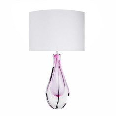 Настольная лампа (delight collection) розовый 71 см.