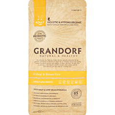 Корм для собак Grandorf Adult Mini 4 Meat & Brown Rice 1 кг