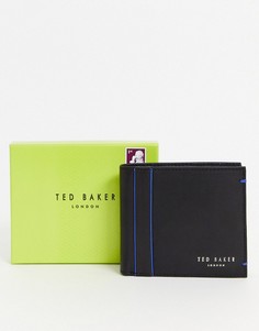 Черный складной бумажник с RFID-защитой Ted Baker