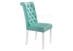 Стул деревянный Amelia white / fabric tiffany 11584 Amelia white / fabric tiffany 11584 (18564)