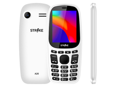 Сотовый телефон Strike A20 White