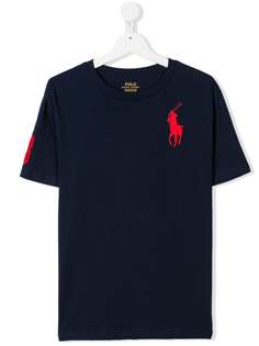 Ralph Lauren Kids футболка Big Pony с логотипом