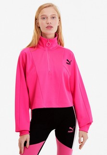 Олимпийка PUMA TFS Cropped Half Zip