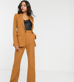 Светло-коричневые широкие брюки от комплекта Fashion Union Tall-Коричневый