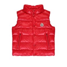 Пуховый жилет на кнопках Moncler Enfant