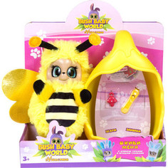 Мягкая игрушка Bush Baby Пушастик Пчелка Бри со спальным коконом заколкой и шармом Т16317