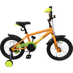 Велосипед Stark 19 Tanuki 16 BMX оранжевый/желтый