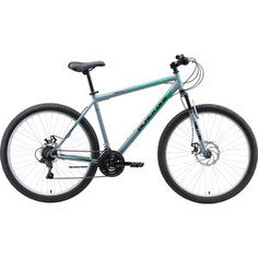 Велосипед Black One Onix 29 D Alloy (2020) серый/зелёный/чёрный 20