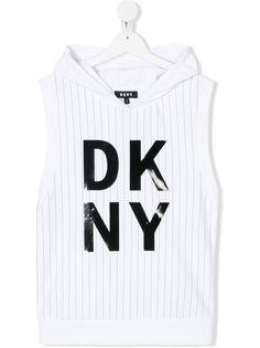 Dkny Kids худи без рукавов с логотипом