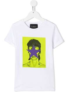 John Richmond Junior футболка David Bowie с принтом