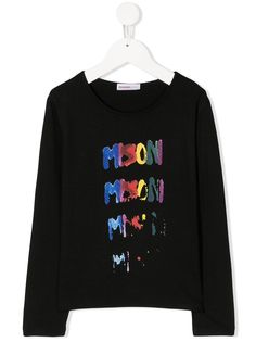 Missoni Kids футболка с логотипом