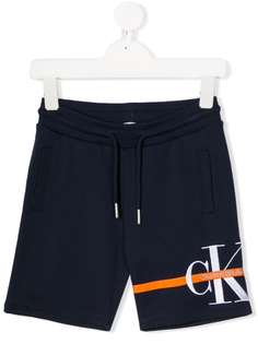 Calvin Klein Kids шорты из джерси с логотипом