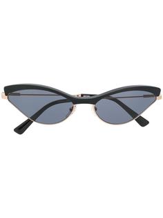 Moschino Eyewear солнцезащитные очки в оправе кошачий глаз