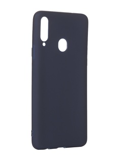 Чехол Svekla для Samsung Galaxy A20s A207F Silicone Blue SV-SGA207F-MDBLUE