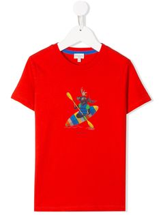 Paul Smith Junior футболка Adibo с графичным принтом