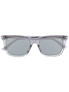 Jimmy Choo Eyewear солнцезащитные очки в прозрачной прямоугольной оправе