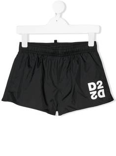 Dsquared2 Kids плавки-шорты с контрастным логотипом