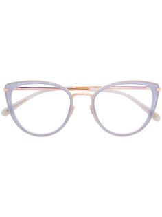 Pomellato Eyewear очки в оправе бабочка