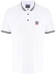 Les Hommes Urban рубашка-поло с короткими рукавами и логотипом