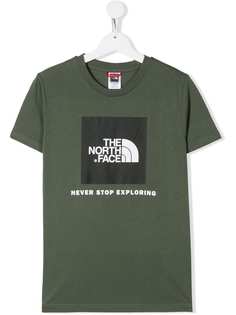 The North Face Kids футболка с нашивкой-логотипом