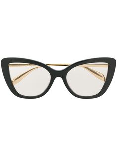 Alexander McQueen Eyewear очки в оправе кошачий глаз