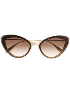 Alexander McQueen Eyewear очки в оправе кошачий глаз