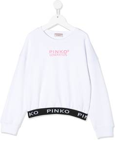 Pinko Kids футболка с логотипом