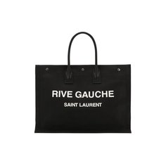 Текстильная сумка-тоут Rive Gauche Saint Laurent