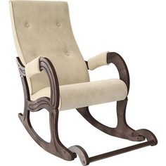 Кресло-качалка Мебель Импэкс Модель 707 орех антик, ткань Verona vanilla