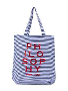 Philosophy Di Lorenzo Serafini Kids сумка с логотипом из пайеток