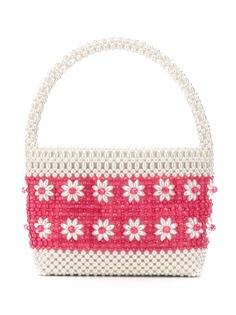 Shrimps Ida beaded mini bag