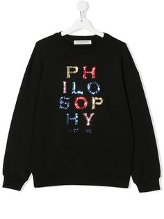 Philosophy Di Lorenzo Serafini Kids толстовка с логотипом