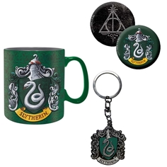 Сувенир ABYstyle Кружка+Брелок+Значки Harry Potter: Slytherin