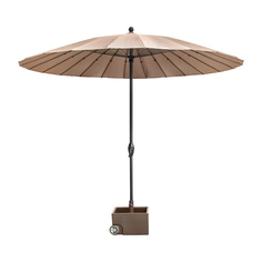 Зонт с подставкой Bizzotto limei taupe