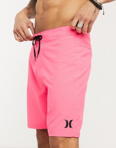 Розовые пляжные шорты Hurley One and Only 20-Розовый