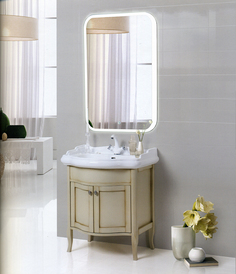 Зеркало Тритон Glamour 800х900, Led подсветка, сенсорный выключатель Континент