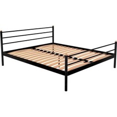 Кровать Стиллмет Экспо серый металлик 180x200
