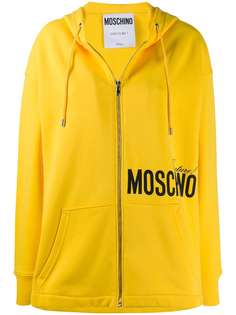 Moschino худи на молнии с принтом Couture!